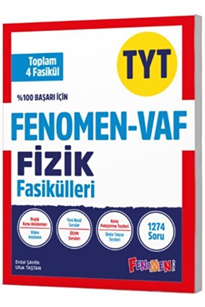 Fenomen Yayıncılık Fenomen Tyt Vaf Fizik Fasikül Seti (1-2-3-4. Fasikül)