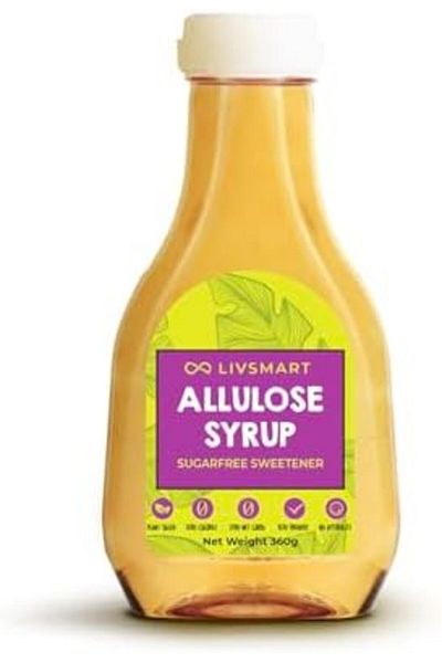 LIVSMART Allulose Syrup (Keto Friendly Sugarfree Sweetener)