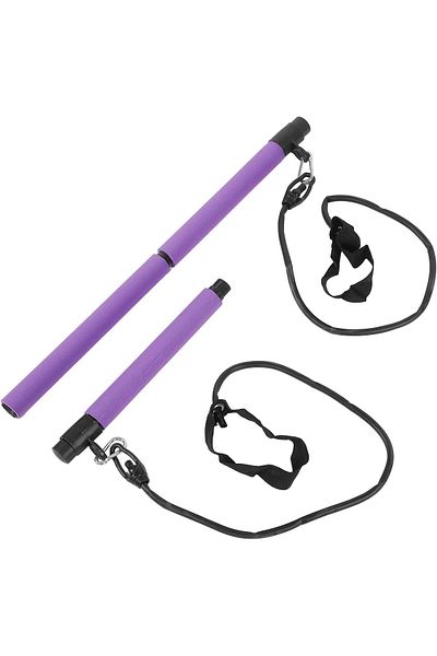 Tahtakale Dünyası Plates Squat Exercise Bar Stick Rod Rubber for Home Self Plates and