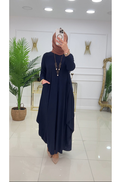 Enans Design فستان حجاب نسائي مطوي