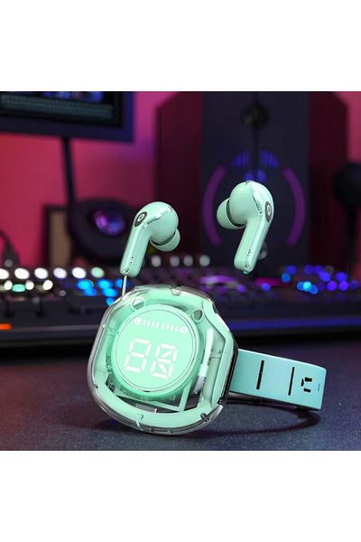 OEM Wireless Headphones AIR39 TWS, Bluetooth 5.3, ANC/ENC, Hi-Fi, IPX7, Digital Display, Up to 20h Auton