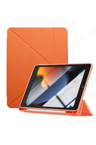 UnDePlus Apple iPad 9Th 8. 7. Generation 10.2 Case Trifolding Case with Pen Compartment