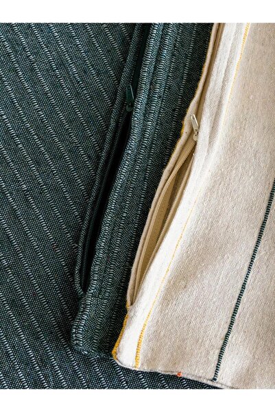 LC Waikiki LCW HOME Fete de pernă cu model de dungi 2 buc 45x45 cm (W5)