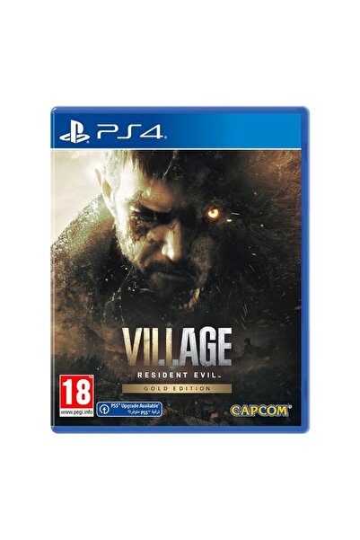 CAPCOM Resident Evil Village Gold Edition PS4 – لعبة إطلاق نار ورعب وأكشن مع وضع الشخص الثالث وإضافات