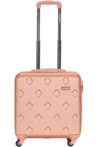 Stargold 16 Inch Single Cabin Size Luggage With 4 Spinner Wheels-T81D C Rose Pink