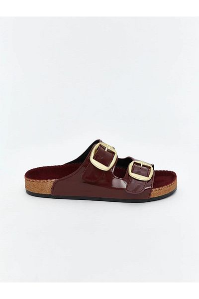LC Waikiki Lcw Steps Leather Look Women's Slippers (S5)