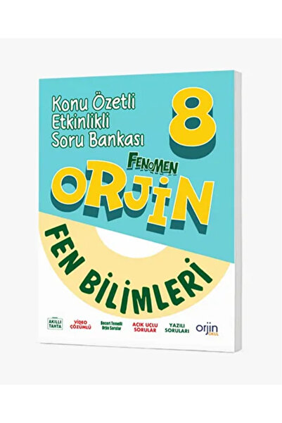 Fenomen Yayıncılık Orjin 8. Sınıf Fen Bilimleri Konu Özetli Soru Bankası