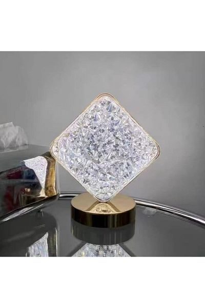 SUKILO Creative Square Shaped Desk LED Lamp – Moon, Star, Square Design