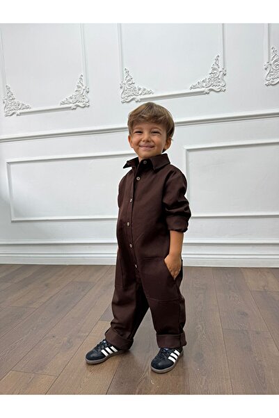 bohemiankids baby wear Unisex Pocket Datay Overalls