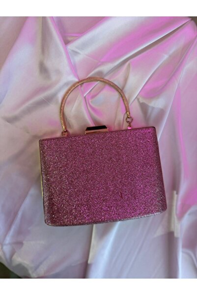 Bestway ve Diğeri ABİYE ÇANTA KARE PUDRA PEMBESİ