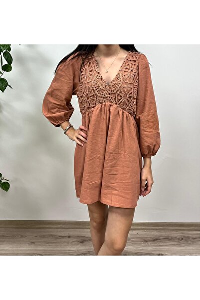 VAZIRADK بذلة منقوشة بياقة على شكل حرف V