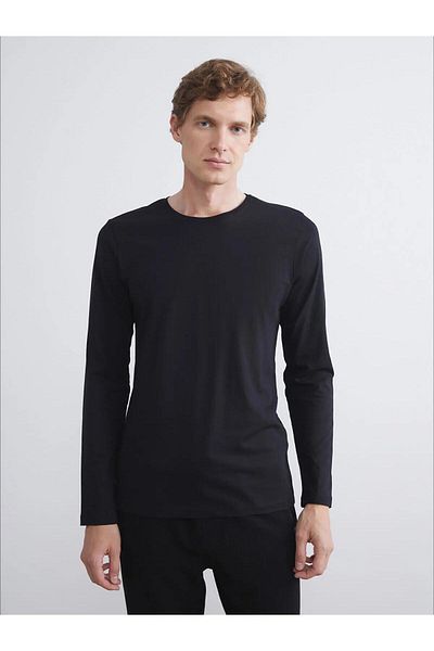 LC Waikiki Crew Neck Long Sleeve Men's Undershirt (W5)