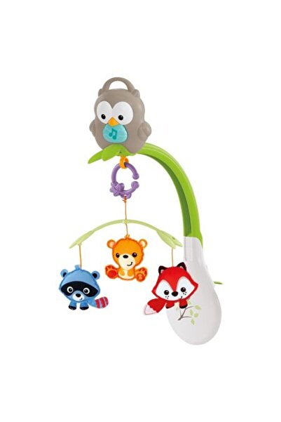 OEM 3 в 1 Музикална въртележка Приятели на гората