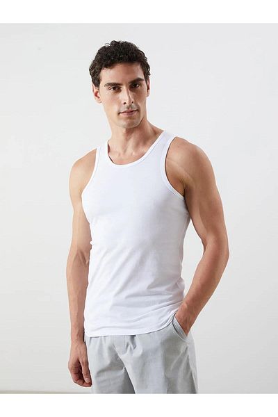 LC Waikiki Crew Neck Cotton Men's Singlet 3 Pack (W5)