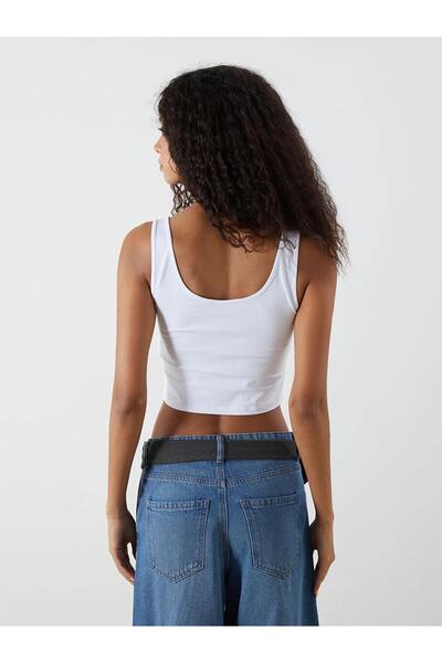 LC Waikiki Xside U Neck Crop (S5)