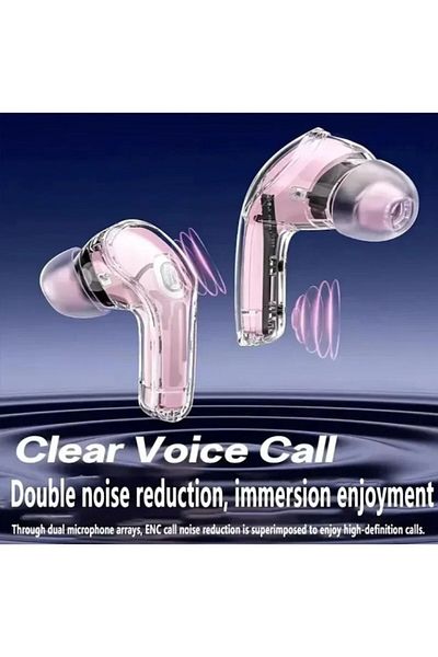 OEM Căști wireless AIR39 TWS, Bluetooth 5.3, ANC/ENC, Hi-Fi, IPX7, afișaj digital, autonomie de până la 20 de ore