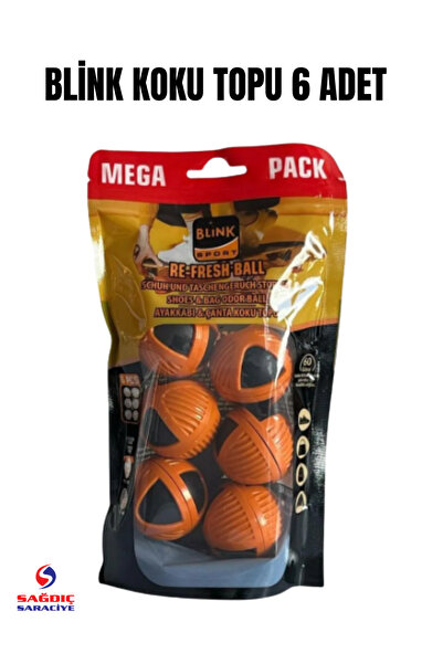 Blinksport Mega Koku Topu-ayakkabı & Çanta Koku Topu 6 Adet