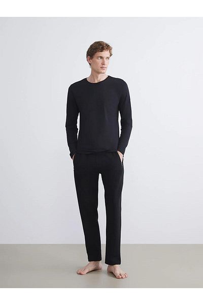 LC Waikiki Crew Neck Long Sleeve Men's Undershirt (W5)
