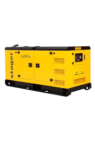 STAGER YDY61S3 Generator insonorizat 61kVA, 79A, 1500rpm, trifazat, diesel