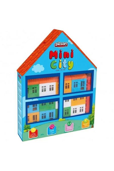 OEM Set constructie Pilsan Mini City 40 piese