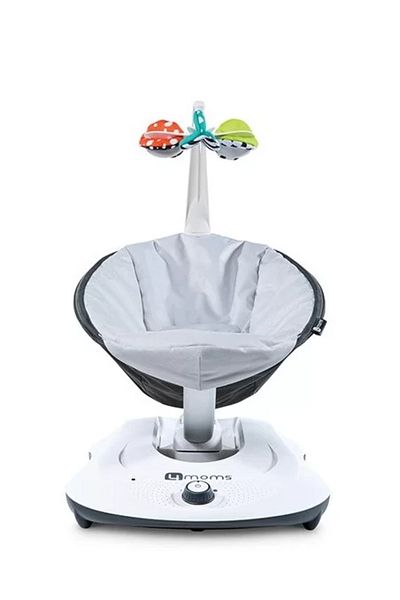 JollyMag Electric Swing 4 Moms RockaRoo Classic Grey