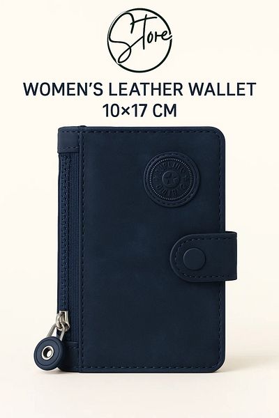 ImPolo Crinkle Fabric Multi-Purpose Women's Hand Wallet 10X17 Size