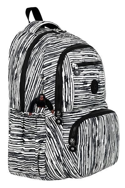 Just Polo JP Luxury Patterned High School and Middle School Backpack, Patterned School Bag, Monkey Keychain Gift Just Polo