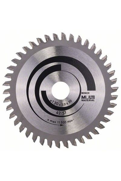 Bosch Panza ferastrau circular Multi Material, 130x20x2mm, 42T, reductie 16mm