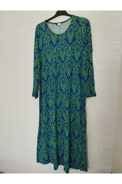 anne moda ankara Summer, Long Sleeve, 90% Cotton, A-Line Dress
