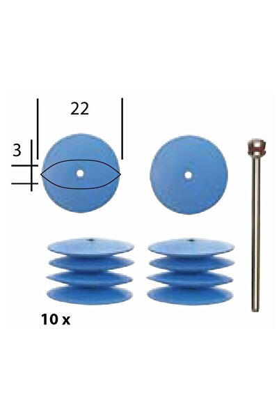 Proxxon Fine polishing discs, 28293, 22mm