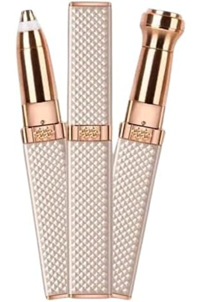 SUKILO ماكينة تشذيب الحواجب وإزالة شعر الوجه 2 في 1 للنساء - ماكينة حلاقة قاب...