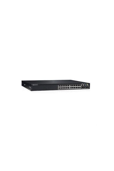 Dell EMC Switch N3224T-ON, 24x1G RJ-45, 4x10G SFP+, 2x100G QSFP28, 1xAC PSU, IO/PS, OS6, 3Yr P