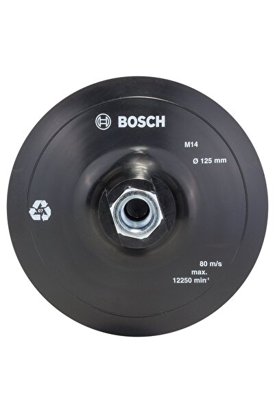 Bosch Plac? de ?lefuire din cauciuc pentru polizor unghiular, 125mm, M14