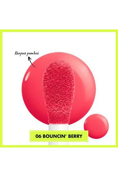 NYX Fat Cheeks Liquid Blush Bouncin Berry 06