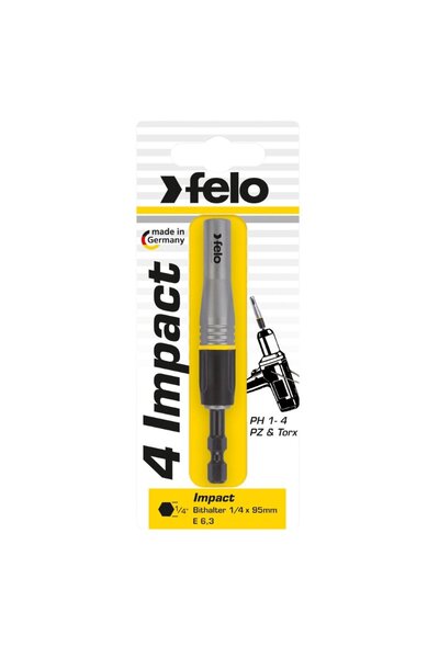 FELO Adaptor portbit IMPACT, Felo, prindere E6.3, 95mm, Blister