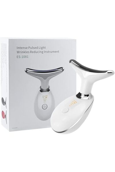 SUKILO Pulsed Light Wrinkle Reducing Instrument – Black & White Facial Machine, Anti-Aging Skincar
