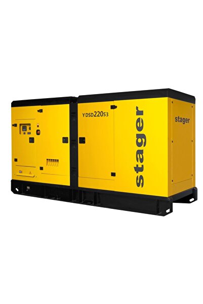 STAGER YDSD220S3 Generator insonorizat 220kVA, 289A, 1500rpm, trifazat, diesel