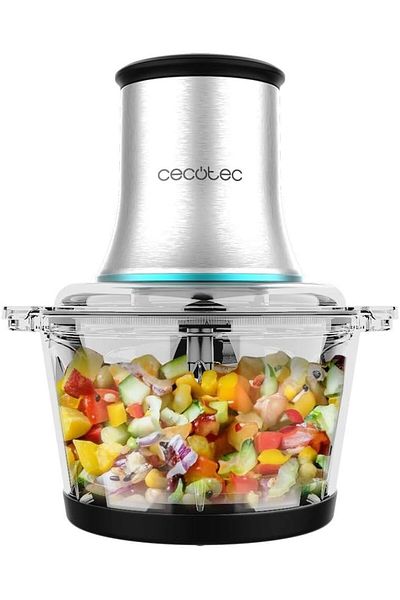 CECOTEC Tocator ChopBeat 2000, 500W, 4 lame inox, Vas 500g, 2 viteze