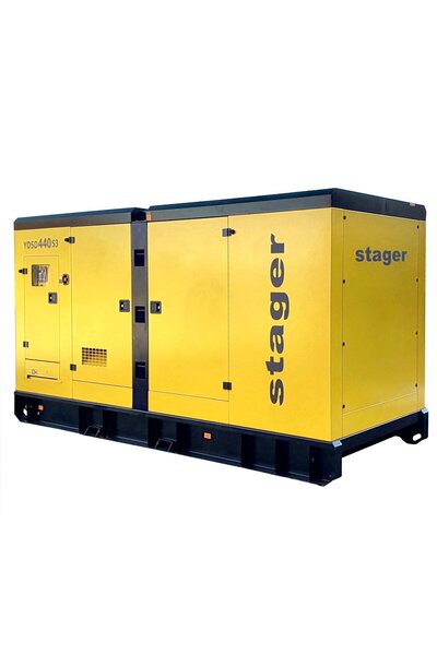 STAGER YDSD440S3 Generator insonorizat 440kVA, 577A, 1500rpm, trifazat, diesel