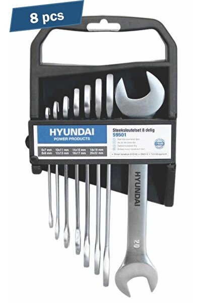 Hyundai Set 8 chei fixe 6-22 HY-59501