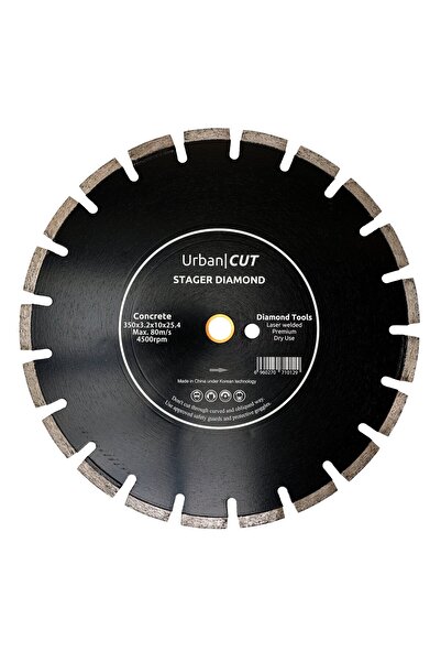 STAGER URBAN CUT Diamond blade 350x3.2x10x25.4-P for concrete/asphalt