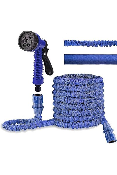 SUKILO خرطوم حديقة قابل للتمدد بطول 22 مترًا، مسدس رش، خرطوم مرن وخفيف الوزن ...