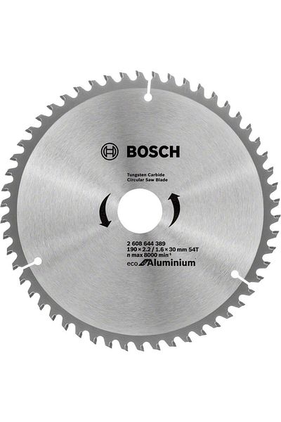 Bosch Panza ferastrau circular for Aluminium, 190x30x2.2mm, 54T