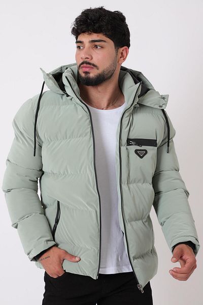 Stilkombin Nova Winter Inflatable Coat with Crested Snap Fasteners Pldp 3007_50452