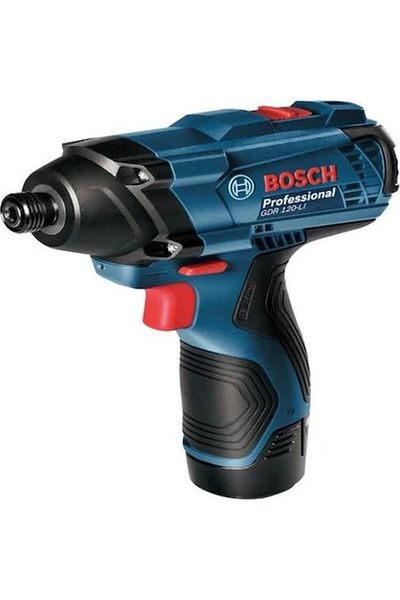 Bosch Masina de insurubat cu impact GDR 120-LI cu acumulator + 2 x Acumulatori Li-ion 1.5Ah + I