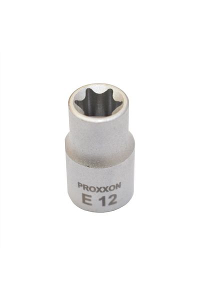 Proxxon Cheie tubulara cu prindere 3/8", 23618, profil Torx E12