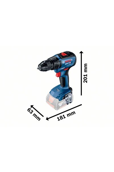 Bosch Cordless drill/driver GSR 18V-50 + 2 x GBA 18V 5.0Ah batteries +