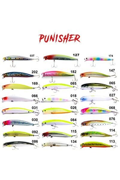 Fujin Punisher Maket Balık PN105SW-202 Blues Sardine