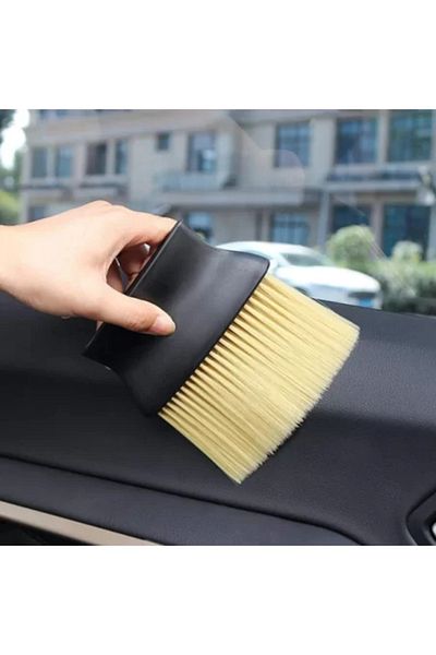 OEM Perie cu mâner ergonomic și peri de nailon SoftTouch pentru curățarea murdăriei și prafului din interiorul mașinii,