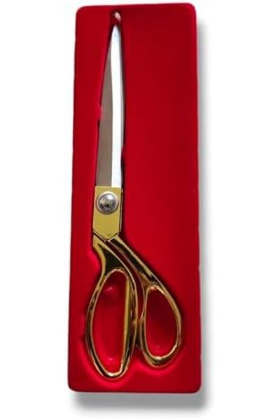 SUKILO 39 Inch Heavy Duty Scissor with Brass Handle Sharp Industrial Metal Shears for Fabric Carpet